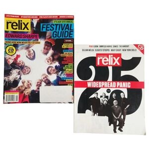Relix Magaxine Lot- Widespread Panic: July 2011 & 12th Festival Guide: June 2012